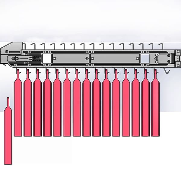 Mini Conveyor Belt with Hook